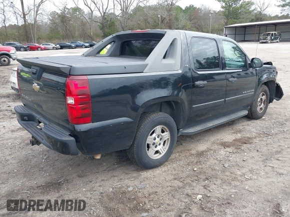 2007 Chevrolet Avalanche 1LT with VIN 3GNEC12077G137899, listed as a IAAI auction lot 41526144 with 245,890 mi miles and . Bid and sale history available at DreamBid. Image 4.