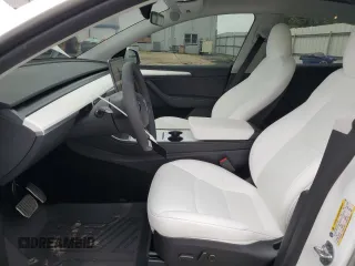 2024 Tesla Model Y Long Range with VIN 7SAYGDEE2RA329081, listed as a Copart auction lot 57254265 with 2,325 mi miles and Salvage title. Bid and sale history available at DreamBid. Image 7.