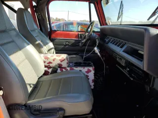 1993 Jeep Wrangler "S" with VIN 1J4FY19P2PP246553, listed as a Copart auction lot 77257954 with 188,373 mi miles and Clean Title. Bid and sale history available at carsss.com. Image 10.