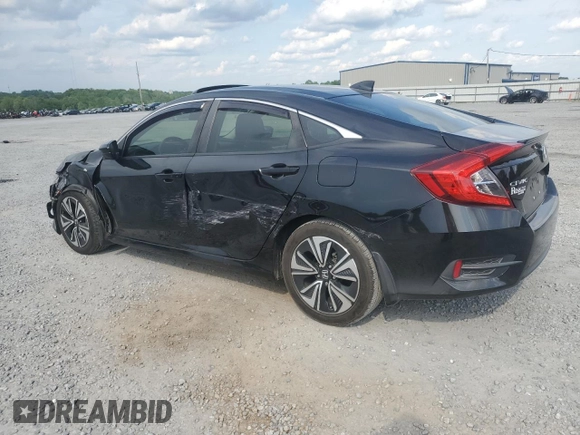 2018 Honda Civic EX-L z VIN JHMFC1F73JX037093, wystawiony jako Copart lot #55289575 z przebiegiem 70 318 mil mil oraz Szkoda całkowita • Salvage title. Historia ofert i sprzedaży dostępna na DreamBid. Obrazek 2.