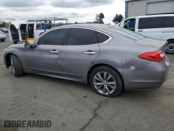 2012 Infiniti M z VIN JN1BY1AP9CM336278, wystawiony jako Copart lot #47531715 z przebiegiem 111 697 mil mil oraz Szkoda całkowita • Salvage title. Historia ofert i sprzedaży dostępna na DreamBid. Obrazek 2.