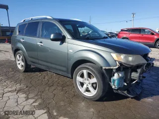2008 Mitsubishi Outlander XLS with VIN JA4MT41X58Z010259, listed as a Copart auction lot 45865605 with 154,771 mi miles and Salvage Title. Bid and sale history available at carsss.com. Image 4.