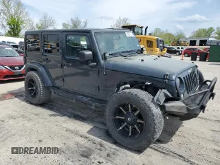 2016 Jeep Wrangler Unlimited Sport with VIN 1C4BJWDG7GL292531, listed as a Copart auction lot 54062075 with 110,878 mi miles and Salvage Title. Bid and sale history available at DreamBid. Image 4.