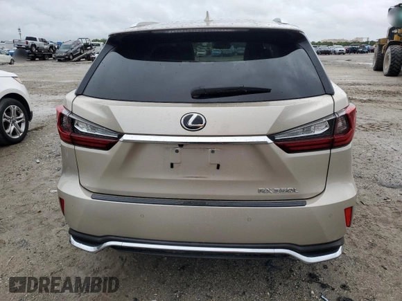 2019 Lexus RX 350L Premium with VIN JTJGZKCA0K2009452, listed as a Copart auction lot 61174785 with 60,403 mi miles and Salvage title. Bid and sale history available at DreamBid. Image 6.