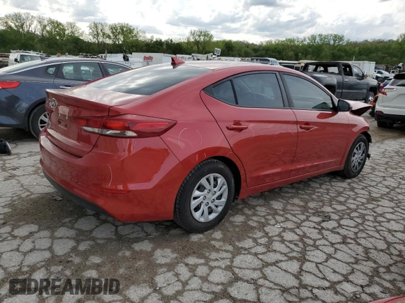 2017 Hyundai Elantra SE z VIN 5NPD74LF8HH176491, wystawiony jako Copart lot #54409405 z przebiegiem 170 949 mil mil oraz Szkoda całkowita • Salvage title. Historia ofert i sprzedaży dostępna na DreamBid. Obrazek 3.