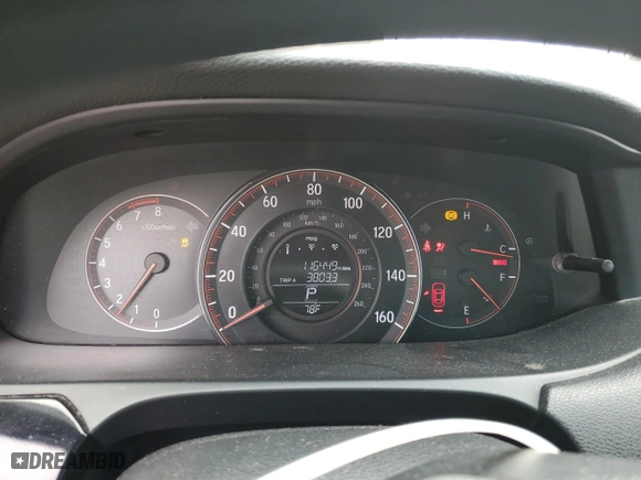 2016 Honda Accord Coupe LX-S with VIN 1HGCT1B37GA008992, listed as a Copart auction lot 44658885 with 116,449 mi miles and Salvage Title. Bid and sale history available at carsss.com. Image 9.