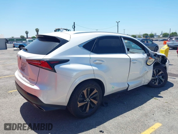 2020 Lexus NX 300 z VIN JTJGARBZ1L2170014, wystawiony jako IAAI lot #42242712 z przebiegiem 80 437 mil mil oraz . Historia ofert i sprzedaży dostępna na DreamBid. Obrazek 4.