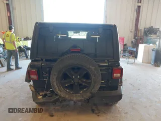 2021 Jeep Wrangler Unlimited Sport S with VIN 1C4HJXDG8MW578205, listed as a IAAI auction lot 42040105 with 46,537 mi miles and . Bid and sale history available at DreamBid. Image 16.