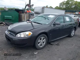 2009 Chevrolet Impala LT with VIN 2G1WT57K191104822, listed as a IAAI auction lot 42145648 with 176,184 mi miles and . Bid and sale history available at DreamBid. Image 2.