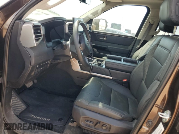 2024 Toyota Tundra Limited Hybrid with VIN 5TFJC5DBXRX057850, listed as a Copart auction lot 55224795 with 6,401 mi miles and Salvage title. Bid and sale history available at DreamBid. Image 7.