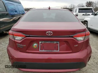 2022 Toyota Corolla LE with VIN JTDEPMAE3NJ203887, listed as a Copart auction lot 46779845 with 134,201 mi miles and Salvage Title. Bid and sale history available at carsss.com. Image 6.