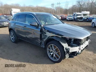 2022 Mercedes-Benz GLC with VIN W1N0G8EB4NV378684, listed as a IAAI auction lot 41469349 with 28,965 mi miles. Bid and sale history available at carsss.com. Image 1.