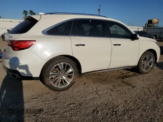 2017 Acura MDX Technology z VIN 5FRYD3H51HB006071, wystawiony jako Copart lot #52309705 z przebiegiem 98 171 mil mil oraz Szkoda całkowita • Salvage title. Historia ofert i sprzedaży dostępna na DreamBid. Obrazek 3.