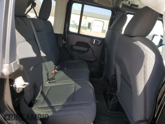 2024 Jeep Wrangler Sport S with VIN 1C4PJXDG0RW260789, listed as a Copart auction lot 49603305 with 4,125 mi miles and Salvage Title. Bid and sale history available at DreamBid. Image 11.