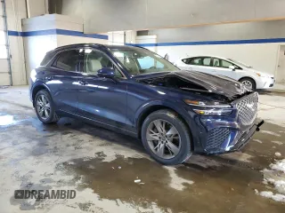 2022 Genesis GV70 Sport with VIN KMUMCDTC5NU073867, listed as a Copart auction lot 88230705 with 28,395 mi miles and Salvage title. Bid and sale history available at DreamBid. Image 4.