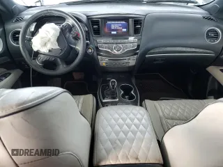 2019 Infiniti QX60 Luxe with VIN 5N1DL0MNXKC558675, listed as a Copart auction lot 44579435 with 45,657 mi miles and Salvage title. Bid and sale history available at DreamBid. Image 8.