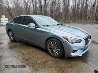 2018 Infiniti Q50 3.0t SPORT with VIN JN1EV7AR3JM438523, listed as a Copart auction lot 51806665 with 126,860 mi miles and Clean Title. Bid and sale history available at carsss.com. Image 4.