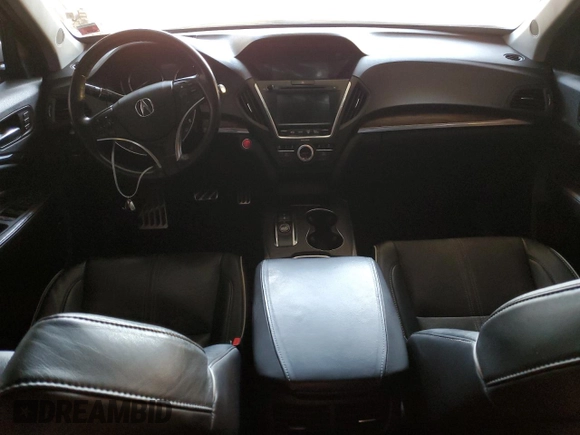 2017 Acura MDX Sport Hybrid w/Advance Pkg with VIN 5FRYD7H7XHB000634, listed as a Copart auction lot 68589073 with 86,086 mi miles. Bid and sale history available at carsss.com. Image 8.