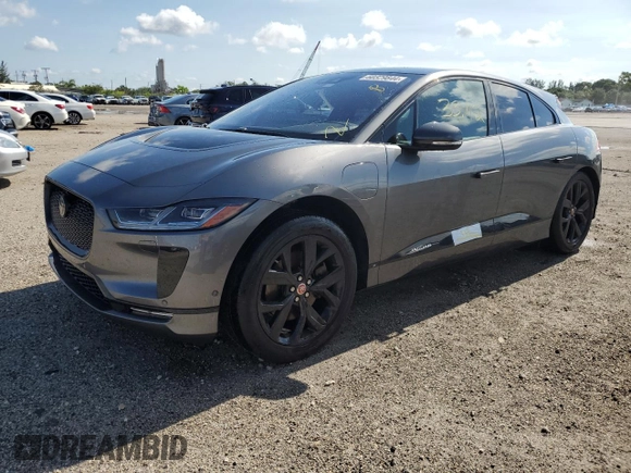 2020 Jaguar I-Pace S with VIN SADHB2S11L1F79438, listed as a Copart auction lot 60329844 with 33,112 mi miles and Non repairable. Bid and sale history available at DreamBid. Image 1.