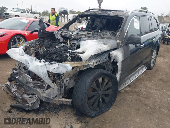 2019 Mercedes-Benz GLS 450 with VIN 4JGDF6EE4KB225810, listed as a IAAI auction lot 41883110 with Not Provided miles and . Bid and sale history available at DreamBid. Image 2.