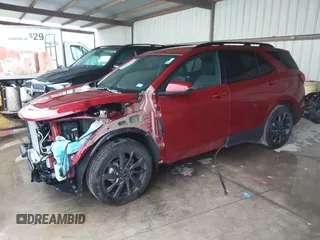 2024 Chevrolet Equinox RS with VIN 3GNAXMEG5RS206537, listed as a IAAI auction lot 41524098 with 14,291 mi miles and . Bid and sale history available at DreamBid. Image 18.
