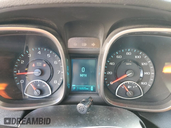 2013 Chevrolet Malibu LS with VIN 1G11B5SA0DF290009, listed as a Copart auction lot 50259515 with 116,805 mi miles and Salvage Title. Bid and sale history available at DreamBid. Image 9.