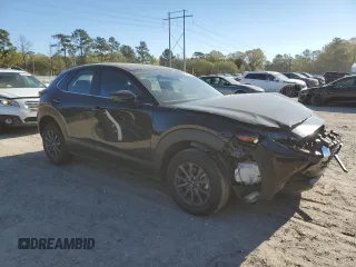 2024 Mazda CX-30 S with VIN 3MVDMBAM5RM688864, listed as a Copart auction lot 49920665 with 25,838 mi miles and Salvage Title. Bid and sale history available at DreamBid. Image 4.