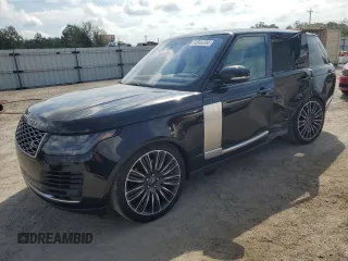 2022 Land Rover Range Rover Westminster with VIN SALGS2SE5NA471259, listed as a Copart auction lot 74344704 with 32,444 mi miles and Salvage title. Bid and sale history available at DreamBid. Image 1.