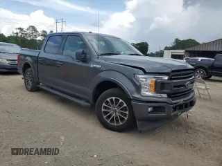 2018 Ford F-150 XL with VIN 1FTEW1CP0JKD97301, listed as a Copart auction lot 53729285 with 118,440 mi miles and Salvage Title. Bid and sale history available at carsss.com. Image 4.