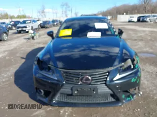 2015 Lexus IS 250 with VIN JTHCF1D22F5019222, listed as a IAAI auction lot 41205079 with 91,250 mi miles and . Bid and sale history available at DreamBid. Image 12.