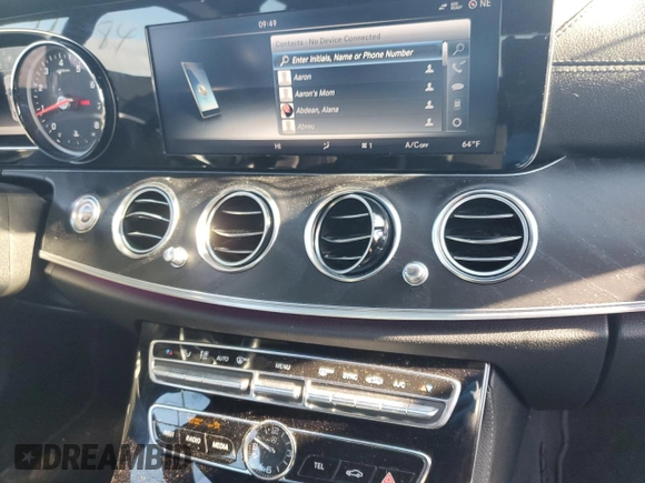 2017 Mercedes-Benz E-Class E 300 Luxury with VIN WDDZF4KB8HA222650, listed as a Copart auction lot 64620482 with 111,984 mi miles. Bid and sale history available at carsss.com. Image 9.
