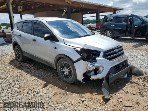 2018 Ford Escape S with VIN 1FMCU0F78JUB79464, listed as a Copart auction lot 58812925 with 104,642 mi miles and Salvage title. Bid and sale history available at DreamBid. Image 4.