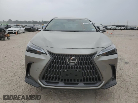 2022 Lexus NX with VIN 2T2ADCAZXNC001110, listed as a Copart auction lot 49154505 with 2,623 mi miles and Salvage Title. Bid and sale history available at carsss.com. Image 5.