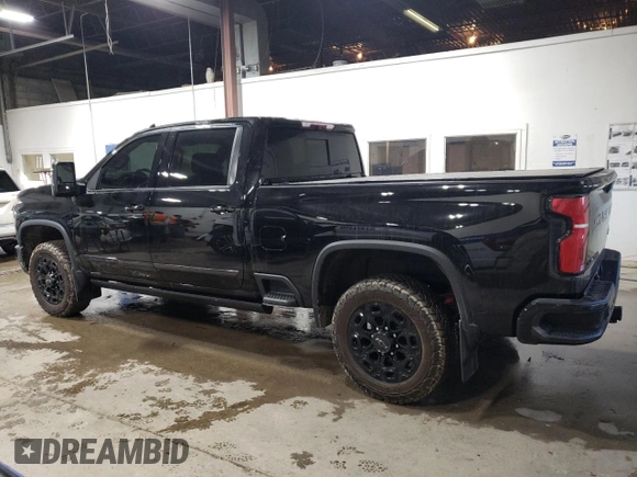 2024 Chevrolet Silverado 3500HD High Country with VIN 2GC4YVEY8R1243305, listed as a Copart auction lot 46139215 with 18,064 mi miles and Salvage Title. Bid and sale history available at carsss.com. Image 2.