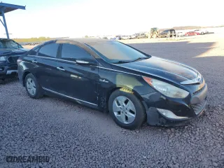 2012 Hyundai Sonata Hybrid with VIN KMHEC4A49CA029304, listed as a Copart auction lot 47037225 with 126,522 mi miles and Clean Title. Bid and sale history available at carsss.com. Image 4.