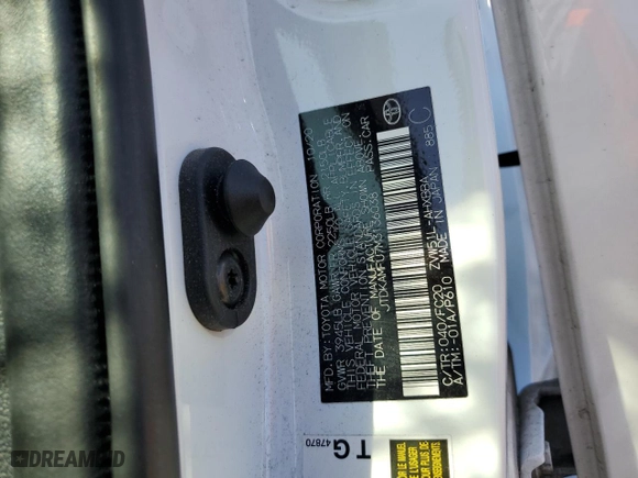 2021 Toyota Prius L Eco with VIN JTDKAMFU7M3136038, listed as a Copart auction lot 48774605 with 0 mi miles and Salvage Title. Bid and sale history available at carsss.com. Image 13.