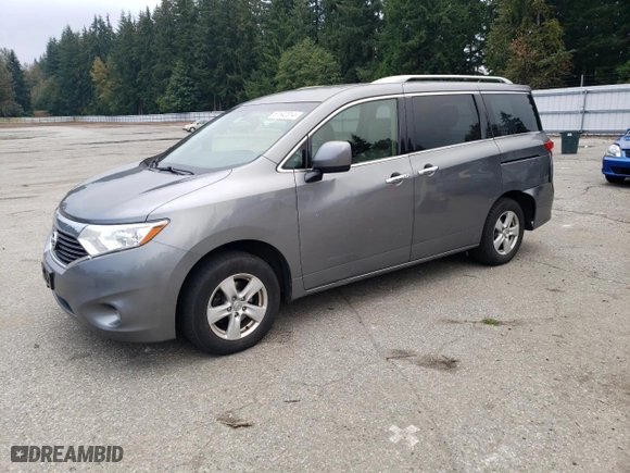 2017 Nissan Quest SV with VIN JN8AE2KP1H9168673, listed as a Copart auction lot 67502314 with 145,557 mi miles and Salvage Title. Bid and sale history available at carsss.com. Image 1.