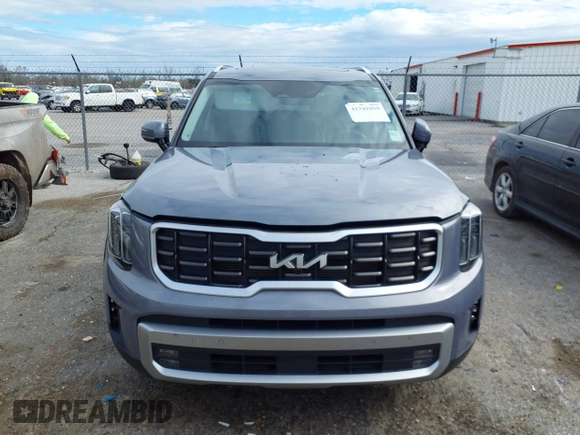 2023 Kia Telluride SX with VIN 5XYP54GC5PG369223, listed as a IAAI auction lot 41342959 with 19,237 mi miles and . Bid and sale history available at DreamBid. Image 12.