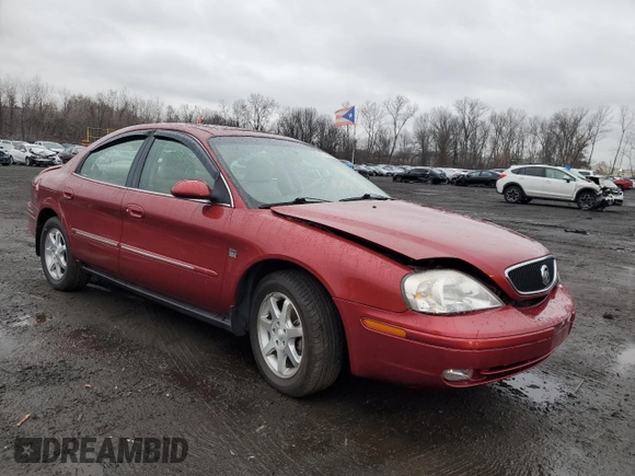 2000 Mercury Sable LS Premium with VIN 1MEFM55S7YA617342, listed as a Copart auction lot 85764394 with 71,628 mi miles and Salvage Title. Bid and sale history available at carsss.com. Image 4.