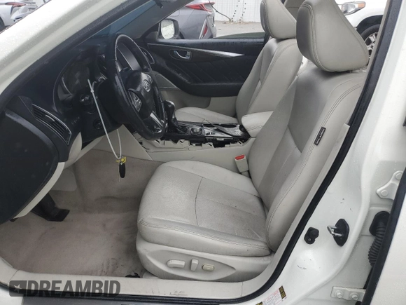 2017 Infiniti Q50 Sport with VIN JN1EV7AP5HM743157, listed as a Copart auction lot 45171125 with 69,641 mi miles and Salvage title. Bid and sale history available at DreamBid. Image 7.