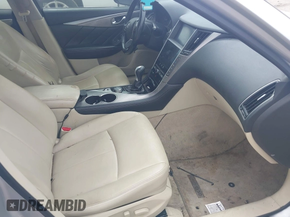 2014 Infiniti Q50 Sport with VIN JN1BV7AP5EM670953, listed as a IAAI auction lot 41913801 with 190,180 mi miles and . Bid and sale history available at DreamBid. Image 5.