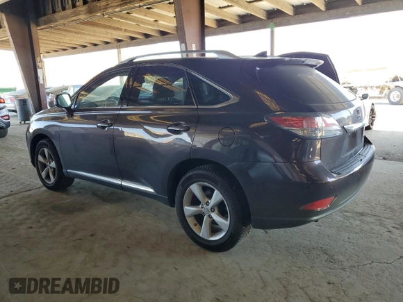 2015 Lexus RX 350 with VIN JTJBK1BA5F2482392, listed as a Copart auction lot 60488805 with 95,968 mi miles and Salvage title. Bid and sale history available at DreamBid. Image 2.