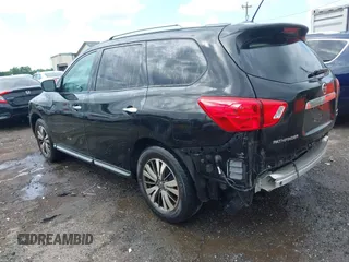 2018 Nissan Pathfinder SV with VIN 5N1DR2MM0JC609570, listed as a IAAI auction lot 42707055 with 136,893 mi miles and . Bid and sale history available at DreamBid. Image 3.