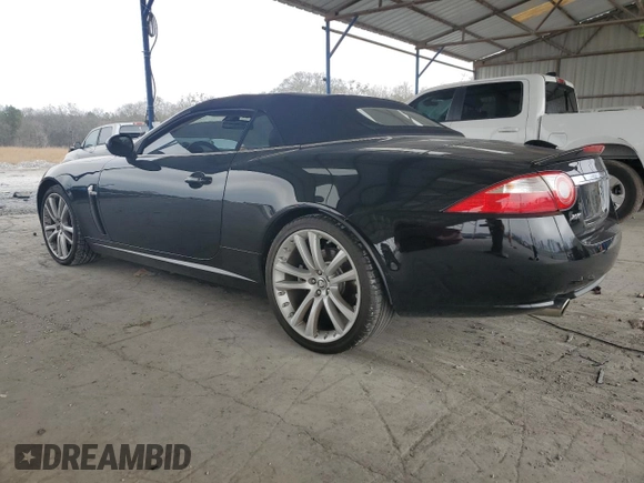 2007 Jaguar XK with VIN SAJDA44B575B06009, listed as a Copart auction lot 43648365 with 105,106 mi miles and Clean Title. Bid and sale history available at carsss.com. Image 2.
