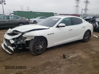 2017 Maserati Ghibli S Q4 with VIN ZAM57RTA1H1237009, listed as a Copart auction lot 81190514 with 67,282 mi miles and Salvage Title. Bid and sale history available at carsss.com. Image 1.