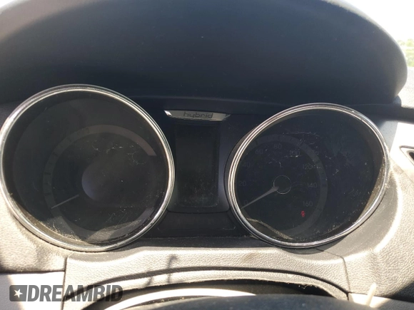 2012 Hyundai Sonata Hybrid with VIN KMHEC4A48CA054212, listed as a Copart auction lot 56938545 with Not provided miles and Salvage title. Bid and sale history available at DreamBid. Image 9.