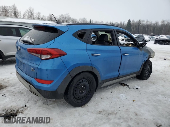 2017 Hyundai Tucson Value z VIN KM8J3CA23HU266206, wystawiony jako Copart lot #46698775 z przebiegiem Nie podano mil oraz Nie do naprawy • Non repairable. Historia ofert i sprzedaży dostępna na DreamBid. Obrazek 3.