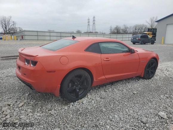 2010 Chevrolet Camaro 2LT with VIN 2G1FC1EV5A9182211, listed as a Copart auction lot 51254795 with 91,316 mi miles and Salvage Title. Bid and sale history available at carsss.com. Image 3.