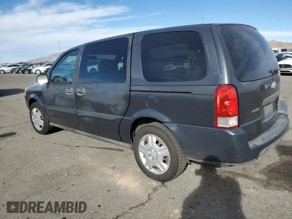 2008 Chevrolet Uplander LS with VIN 1GNDV23W48D107191, listed as a Copart auction lot 84847044 with 165,817 mi miles and Salvage Title. Bid and sale history available at carsss.com. Image 2.