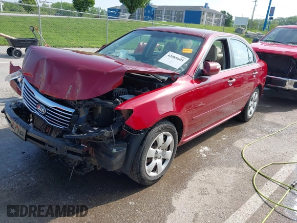 2010 Kia Optima LX z VIN KNAGG4A88A5435095, wystawiony jako IAAI lot #42085605 z przebiegiem 188 685 mil mil oraz . Historia ofert i sprzedaży dostępna na DreamBid. Obrazek 18.